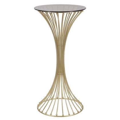 Centur Tafel in goud metaal en glas