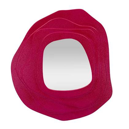 Dalia Wandspiegel in fuchsia