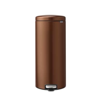 Brabantia NewIcon Prullenbak - 30 liter - Warm Bronze