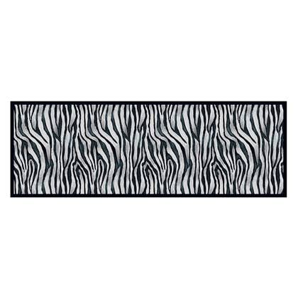 MD-Entree MD Entree - Deurmat - Keukenloper - Cook & Wash - Zebra - 50 x 150 cm