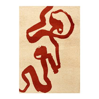 Louis de Poortere Ribbon Vloerkleed 140 x 200 cm - Red