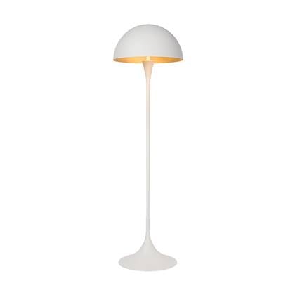 Atmooz - Vloerlamp Taluha - Wit - Sferisch Design - Max 60W - E27 Fitting - 140 cm