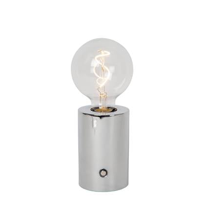 Lucide VIVO Tafellamp - Chroom Zilver