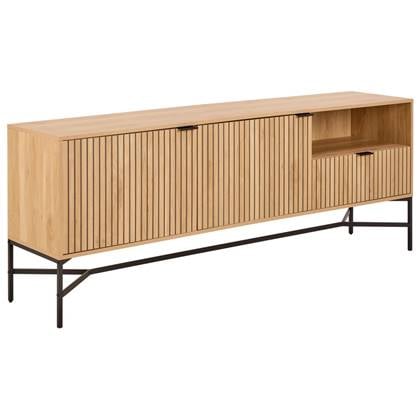 Dressoir Naturel - MDF - 180x40x70 cm - Dressoir Juna - Giga Living