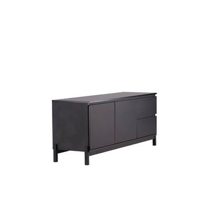 Fjôrd - Dressoir Zwart 138cm - MDF - Corpus