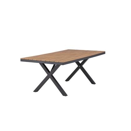 Fjôrd - Eettafel Bruin 200cm - Fineer - Garcia