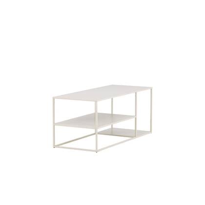 Fjôrd - Salontafel Beige 120cm - Staal