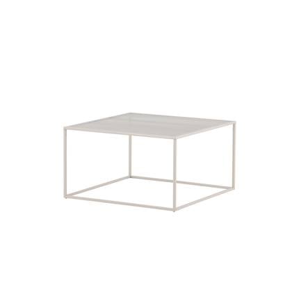 Fjôrd - Salontafel Beige 80cm - Staal - Netz