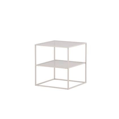 Fjôrd - Bijzettafel Beige 65cm - Staal - Netz