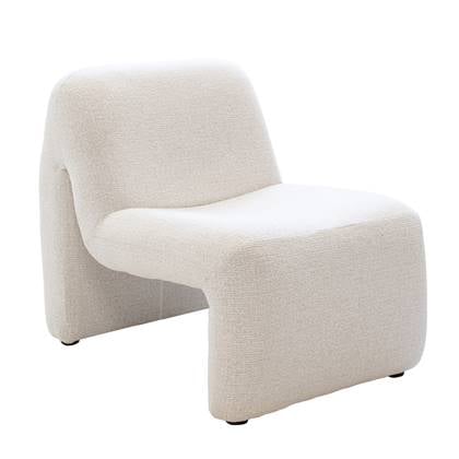 DÉJA Living - Fauteuil Wit 63cm - Stof - Jade