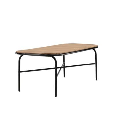 Fjôrd - Tuintafel Zwart 200cm - Acaciahout - Holmbeck