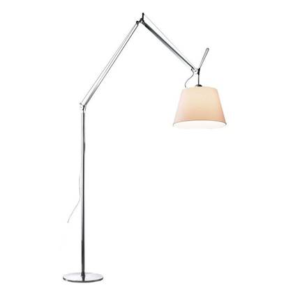 Artemide Tolomeo Mega Terra booglamp LED 3000K snoerdimmer alu