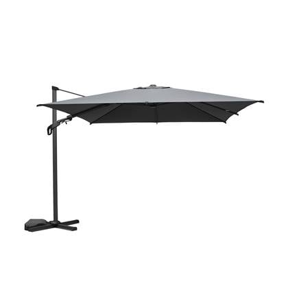 Sweeek  Rechthoekige parasol met een afmeting van 3x4m