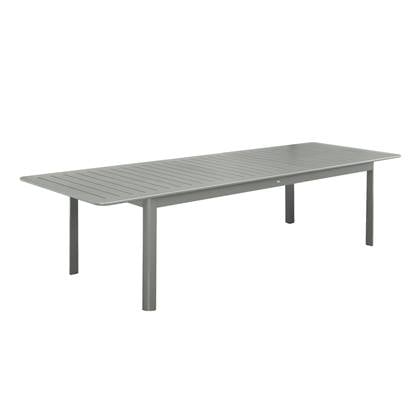 sweeek - Uitschuifbare aluminium tuintafel, 10 plaatsen