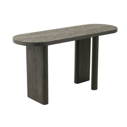 J-Line tafel - hout - zwart