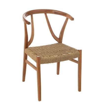 J-Line stoel Alis - hout - naturel Beige