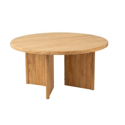 J-Line tafel Rond Teak - hout - naturel