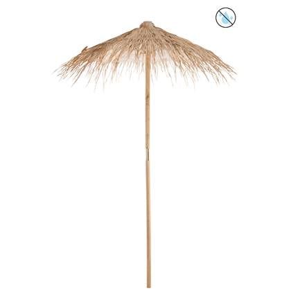 J-Line Parasol Stro Naturel Small