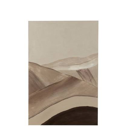 J-Line schilderij Dune - canvas - mix Multicolor