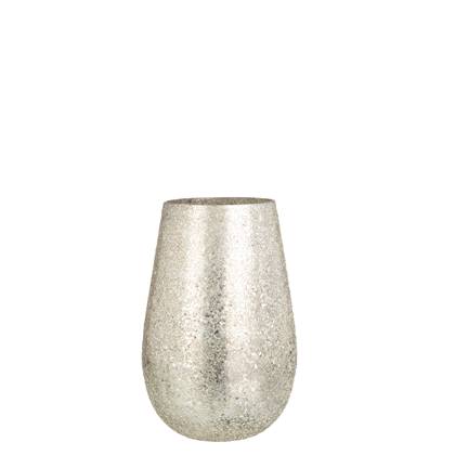 J-Line kaarshouder Glinstering - glas - goud - large