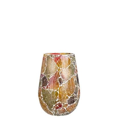 J-Line kaarshouder Sunset - glas - mix - large