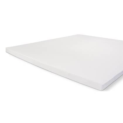 Walra - Hoeslaken Crispy Cotton Topper - 90x200 - Wit