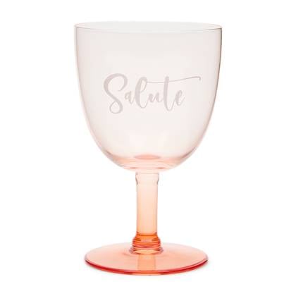 Rivièra Maison Riviera Maison - Salute Wine Glass pink - Roze