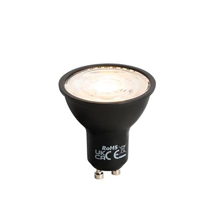 LUEDD GU10 dimbare LED lamp zwart 6W 500 lm 2700K
