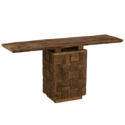 J-Line Console Woody Hout Naturel