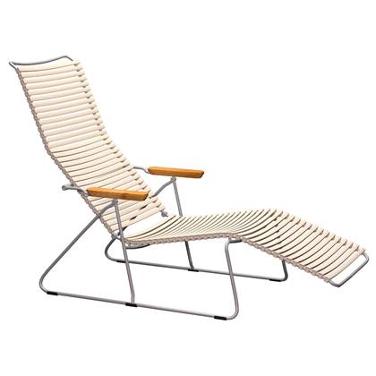 Houe Click Sunlounger ligstoel Beige