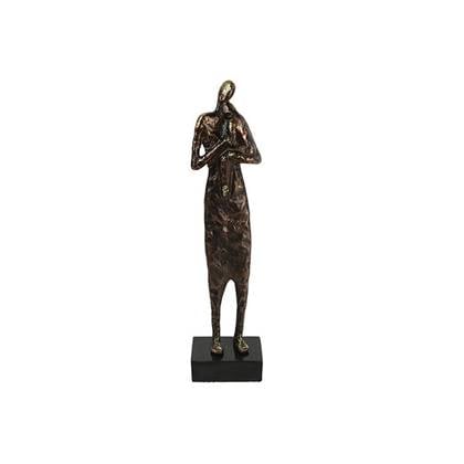 Countryfield Beeld moeder en kind Melotti brons-L9,5B7H41CM