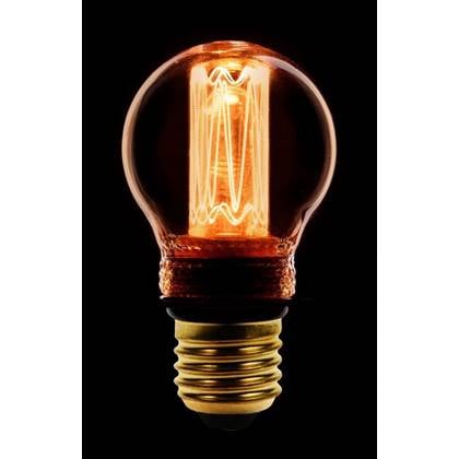 ETH Led kooldraad kogel E27 2.3w|9w 2000k goud dimbaar 65L