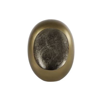 Theelicht Eggy L messing koper