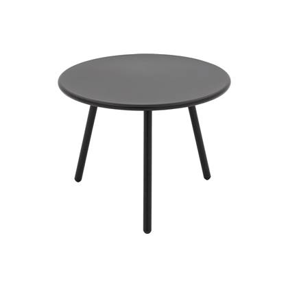 Goossens Tafel Brad in Poedercoating Zwart