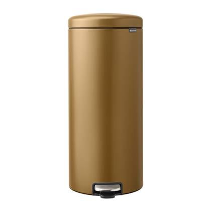 Brabantia NewIcon Pedaalemmer 30 L - Warm Brass