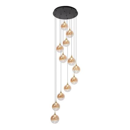 Lucide Premium GISELA Hanglamp - Amber Oranje