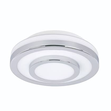 Highlight Plafondlamp Master Chroom Ø 26cm IP44 Zilver