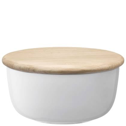 L.S.A. - Dine Schaal met Deksel ø 26 cm Wit