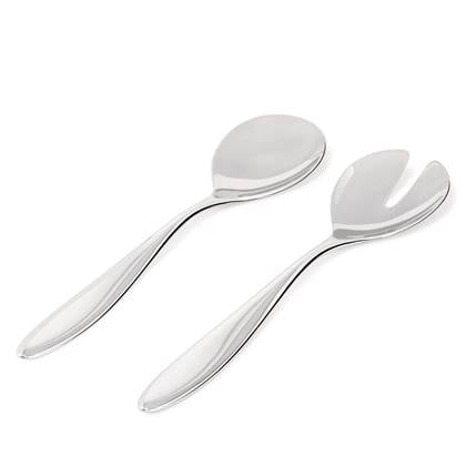 Alessi Saladebestek Mami - SG38|14 - door Stefano Giovannoni Zilver