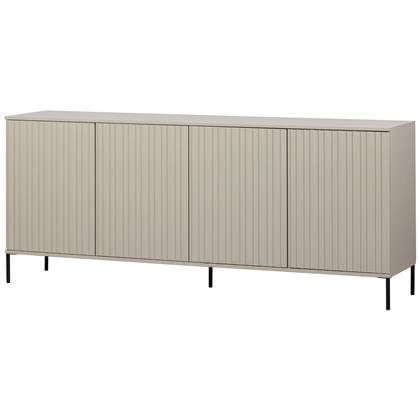 WOOOD New Gravure Dressoir - Grenen - Dust - 85x200x44