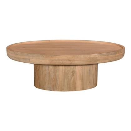 DÉJA Living - Salontafel Naturel - Ovaal - 120x65x39cm - Sola