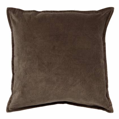 Dutch Decor sierkussen CAITH - 50x50 cm Chocolate Martini Bruin