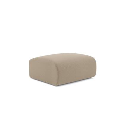 badstof poef Taupe