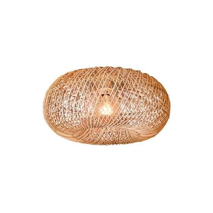 GOOD&MOJO Plafonniere Arizona - Naturel - Ø50cm Bruin