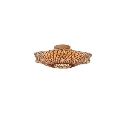 GOOD&MOJO Plafonniere Madura - Naturel - Ø13cm Bruin