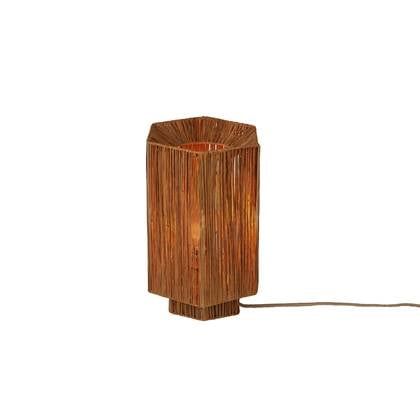 GOOD&MOJO Tafellamp Panama - Donker - 36x24x36cm Bruin