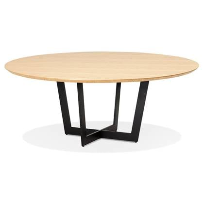 ALTEREGO LULU Ronde Tafel - Licht Eiken Beige