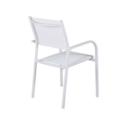 Venture Home Santorini Eetkamerstoel - Wit - 2-pack