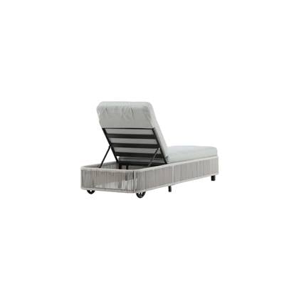 Venture Home Virya Zonnebed 205 x 32 x 75 - Grijs