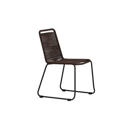 Venture Home Lindos Eetkamerstoel 59 x 86 x 57 - Bruin - 2-pack